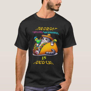 T-shirt Gastronomie à Whiskered : Taco et Sip