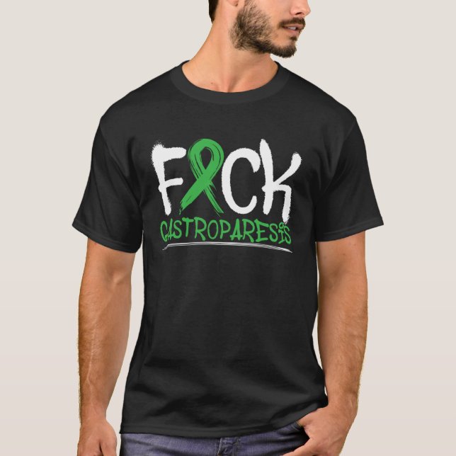 T-shirt Gastroparesis Warrior Gastroparesis Awareness (Devant)