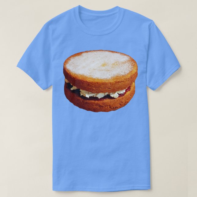 T-shirt Gâteau à éponge Victoria (Design devant)
