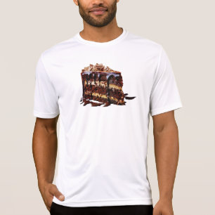 T-shirt Gâteau au chocolat multi-couches indulgent de Slip