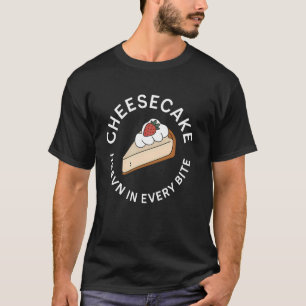 T-shirt Gâteau au fromage Boulanger Amoureux de gâteaux Su