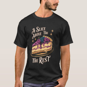 T-shirt Gâteau au fromage pour amateurs de sucreries Pâtis