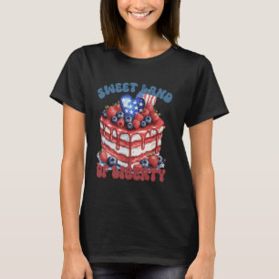 T-shirt Gâteau aux fruits rouges de la douce terre de libe