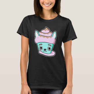 T-shirt Gâteau Cupcake pour Chat de Cuisine Animal de Comp
