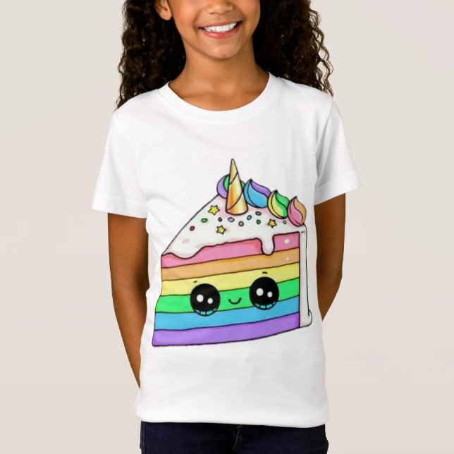 T-Shirt Gâteau d'anniversaire (Devant)