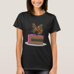 T-shirt Gâteau d'anniversaire de papillon