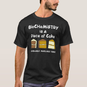 T-shirt Gâteau de biochimie