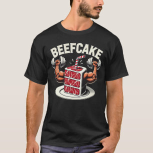 T-shirt Gâteau De Boeuf - Gym Drôle