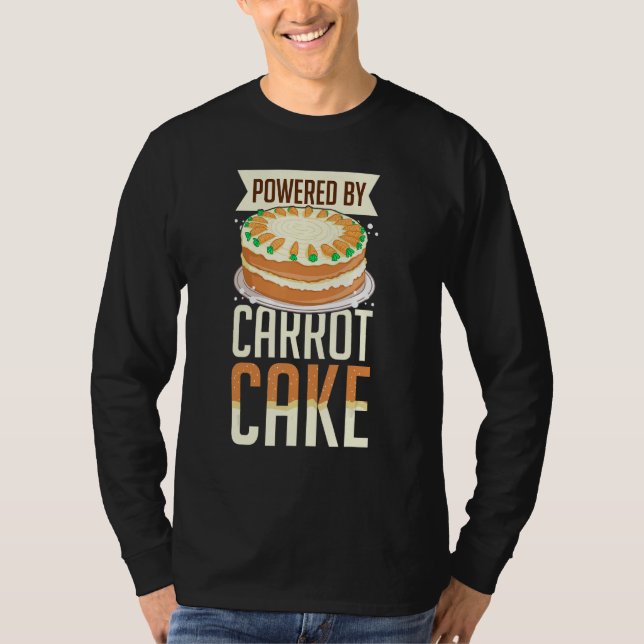 T-shirt Gâteau de carottes Recette Cupcakes Gluten Pie Veg (Devant)