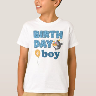 T-shirt Gâteau de requin Ajouter un âge