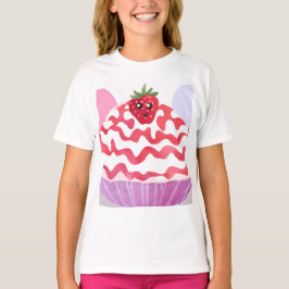 T-shirt Gâteau de rêve aux fraises