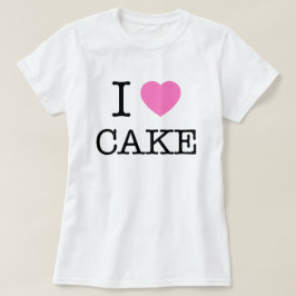 T-shirt Gâteau du coeur