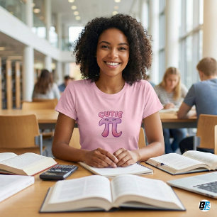 T-shirt Gâteau Mathématique Mignon Pun Kawaii Pi Day