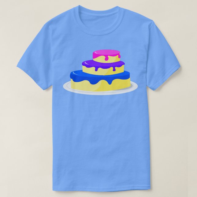 T-shirt Gâteau Pride 10 (Design devant)