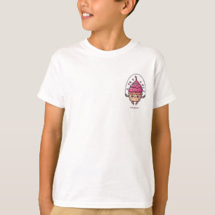 T-shirt Gâteau sautant aux paillettes amusants pour enfant