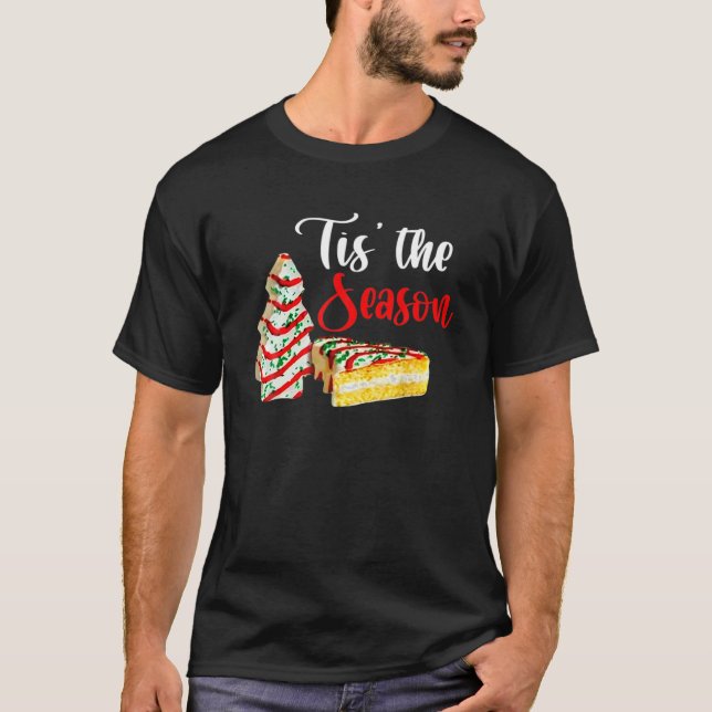 T-shirt Gâteaux de Noël Debbie-Becky-Jen Little Tis' (Devant)