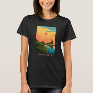 T-shirt Gateway Arch National Park St Louis Missouri US