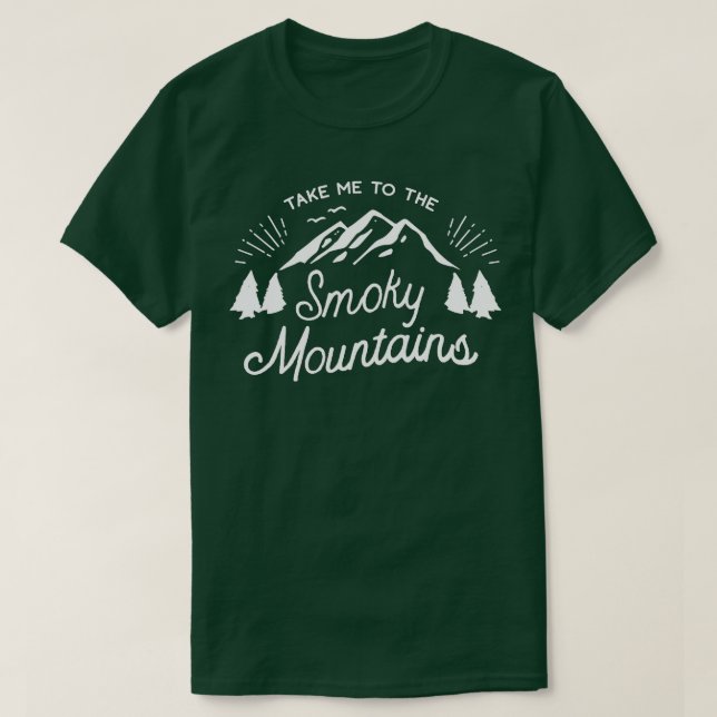 T-shirt Gatlinburg Family Vacation - Smoky Mountains Natio (Design devant)