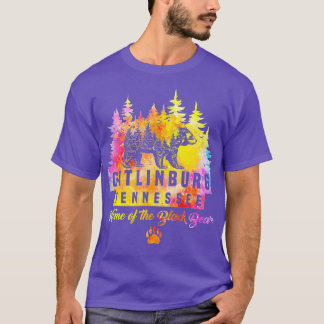 T-shirt Gatlinburg Tennessee Ours Great Smoky Mountains Ti