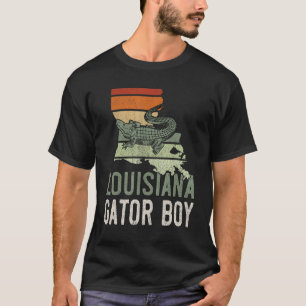 T-shirt Gator Boy Alligator Hommes Vintage