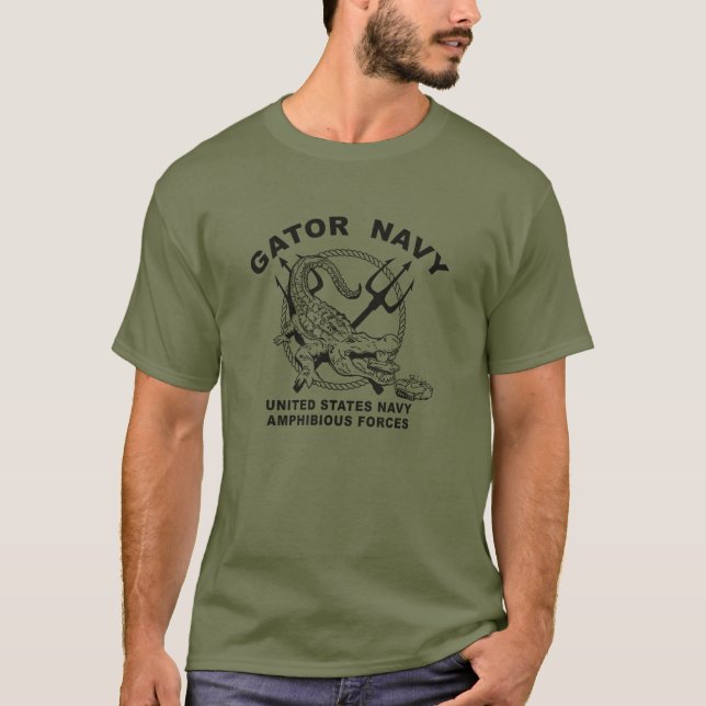 T-shirt Gator Navy Pride (Devant)