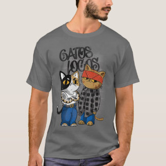 T-shirt Gatos locos