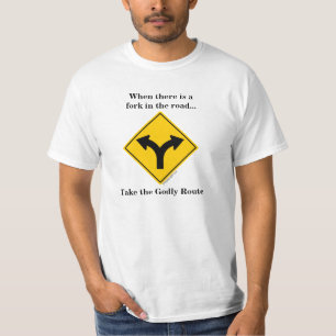 T-shirt Gauche ou droite