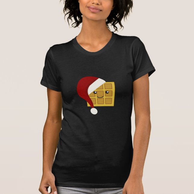 T-shirt gaufre de Noël (Devant)