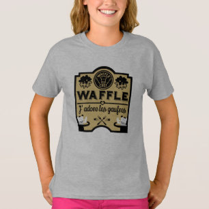 T-shirt gaufres de Belgique