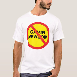 T-shirt Gavin Newsom Anti