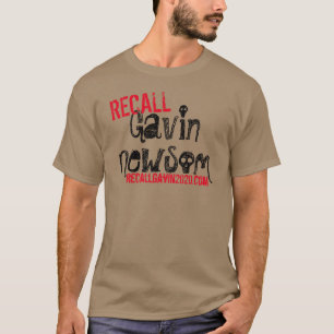 T-shirt Gavin Newsom est un poison pour la Californie