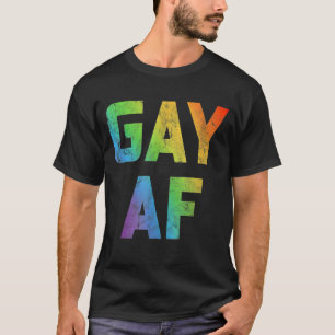 T-shirt Gay Af Femmes Hommes Lgbt Pride Égalité Lesbienne