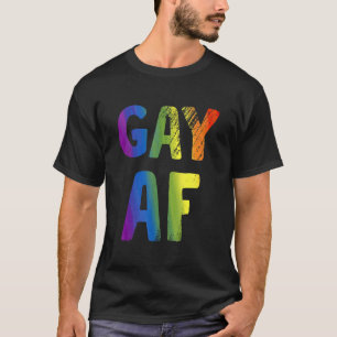 T-shirt Gay Af Lgbtq Gay pride À L'Égalité