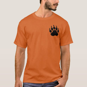 T-shirt GAY BEAR PAW sur le front WOOF à l'arrière