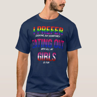 T-shirt Gay Bisexual Lesbian Pride Drapeau LGBQ Drôle LGB