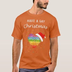 T-shirt Gay Christmas Hubs Christmas Party Gay