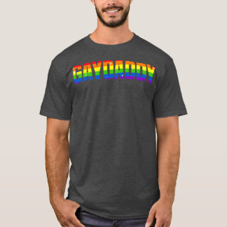 T-shirt Gay Daddy Gay Dad Lgbtq Gay pride