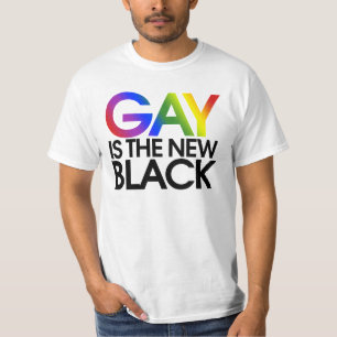 T-shirt Gay est le nouveau Black