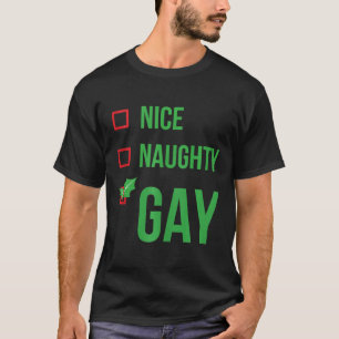 T-shirt Gay Funny Pajama cadeau de Noël