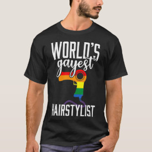 T-shirt Gay Hairstylist Funny LGBT Pride Hairtravist