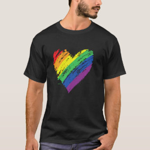 T-shirt Gay Lesbian Pride Lbgt Drapeau Homosexualité Lbgtq