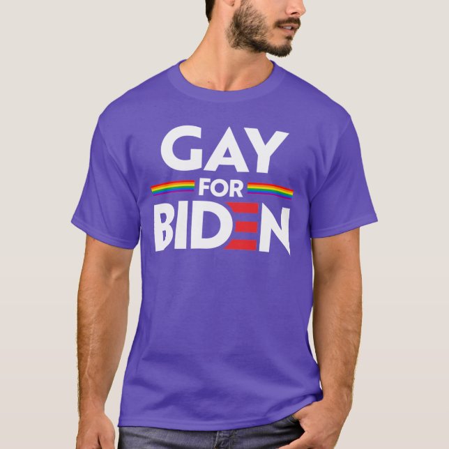 T-SHIRT GAY POUR JOE BIDEN SLEEVELESS SHIRT (Devant)