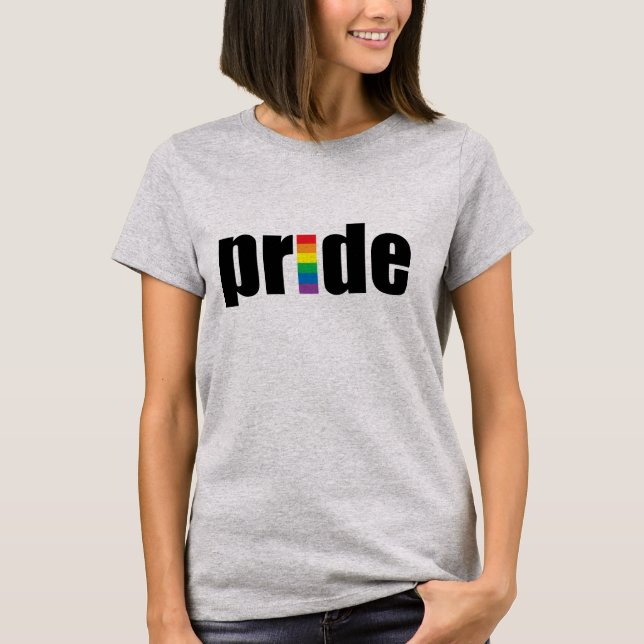 T-shirt Gay pride (Devant)