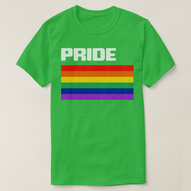 T-shirt Gay pride2 (Design devant)