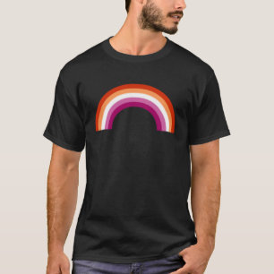 T-shirt Gay pride arc-en-ciel subtil Mois Lesbian Drapeau