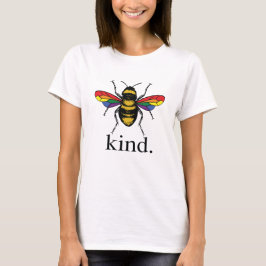 T-shirt Gay pride Bee Kind