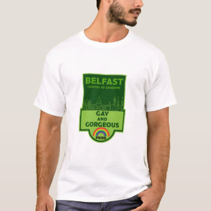 T-shirt Gay pride Belfast - Brighton Irlande LGBT -