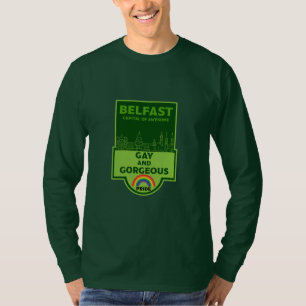 T-shirt Gay pride Belfast - Brighton Irlande LGBT -