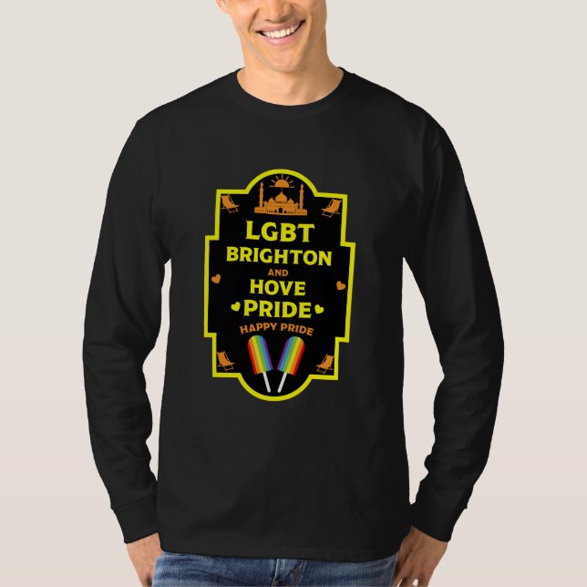 T-shirt Gay pride Brighton (Devant)