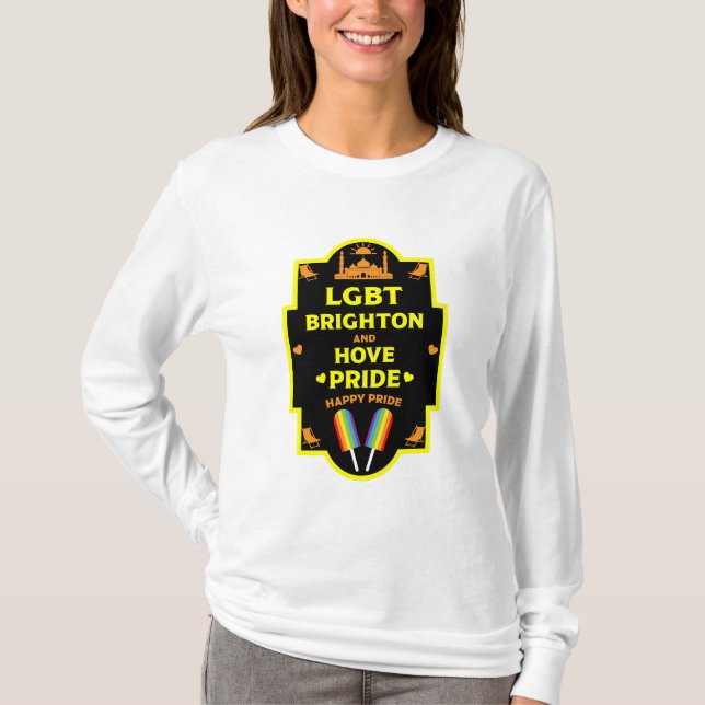 T-shirt Gay pride Brighton (Devant)